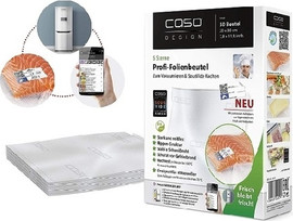 Caso סט 50 שקיות ואקום - 30X20 ס"מ Caso קאסו 3stere30*20