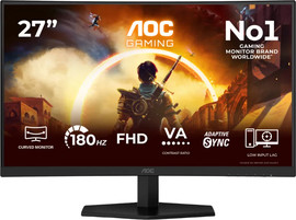 AOC מסך גיימינג קעור 27 אינץ' דגם C27G42FE מבית AOC