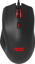 AOC ‏עכבר גיימינג 6 כפתורים ‏חוטי AOC GM200