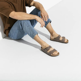 Birkenstock Birkenstock Arizona Birko Flor Nubuck Mocca 151183 כפכפים