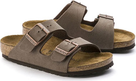Birkenstock Birkenstock  ARIZONA KIDS BFBC MOCHA 552893-mocha כפכפים