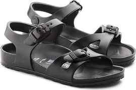 Birkenstock Birkenstock  RIO KIDS EVA BLACK 126113 סנדלים