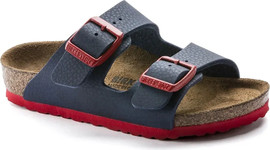 Birkenstock Birkenstock Arizona Kids BF Desert Soil Blue Red 1017364 כפכפים