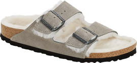 Birkenstock Birkenstock אריזונה פרווה סטון 1017403 כפכפים