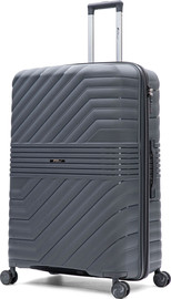 Camel Mountain מזוודה ענקית Navigator 32 אינץ׳ בלתי שבירה מבית כאמל מאונטין - אפור גרפיט