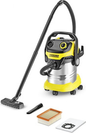 KRACHER שואב אבק רטוב/יבש 25 ליטר WD5 PREMUME - karcher