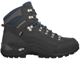 LOWA נעלי טיולים לגברים Renegade GTX Mid Dark Grey
