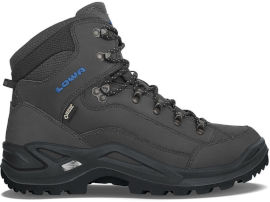 LOWA נעלי טיולים לגברים Renegade GTX Mid anth/blue