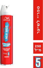 וולה שוקוויבס ספריי לשיער אולטרה סטרונג לייצוב חזק לזמן ממושך