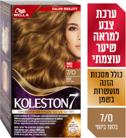 קולסטון קיט קרם לצביעה לשיער 7/0 בלונד בינוני