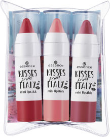 Essence KISSES FROM ITALY קיט מיני ליפסטיק