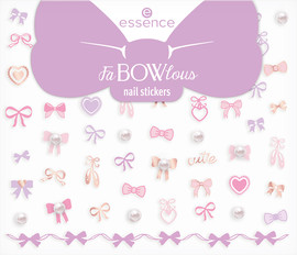 essence FaBOWlous מדבקות לציפורניים