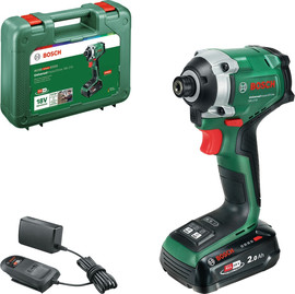 BOSCH מברגת אימפקט נטענת 18V כולל סוללה ומטען Bosch בוש Universal Impact Drive 18V-210