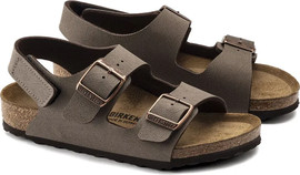 Birkenstock Birkenstock  MILANO HL BFBC MOCHA KIDS 1019600-mocha כפכפים