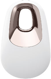 SATISFYER ויברטור חיצוני - ווייט טמפטיישן