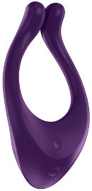 SATISFYER ויברטור זוגי פרטנר מולטיפאן 1 סגול