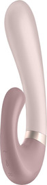 SATISFYER ויברטור מתחמם ורוטט ואפליקציה 'היטד וייב'