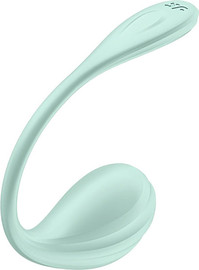 SATISFYER ביצת רטט עם אפליקציה סמוט פאטל סטיספייר
