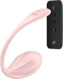 SATISFYER ביצת רטט עם אפליקציה ושלט 'ריבד פאטל'