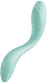 SATISFYER ויברטור לנק' G+גולה זזה 'רולינג פלז'ר'