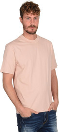HUGO חולצת טישרט קצרה הוגו Logo Print גברים - הוגו - Pink