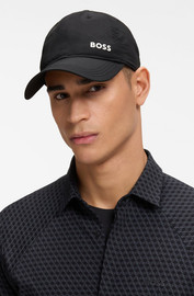 HUGO BOSS כובע הוגו בוס Logo Cap With Uv Protection גברים - הוגו בוס - Black