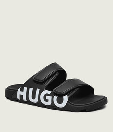 HUGO כפכפי הוגו Double Touch-Closure Straps גברים - הוגו - Black