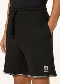 HUGO מכנס קצר הוגו Seam גברים - הוגו - Black