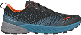 LOWA נעלי ריצת שטח לגברים Amplux steel blue/flame