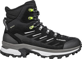 LOWA נעליים לגברים RANDIR GTX MID black/grau