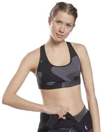 Adidas טופ אימון לנשים TS Lux Racer Bra-Jacquard GS6526