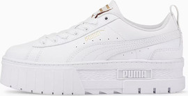 PUMA נעלי פומה Mayze Leather נשים - פומה - White