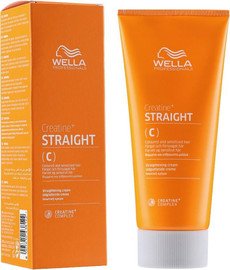 WELLA PROFESSIONALS קרם החלקה קריאטין + סטרייט (C) לשיער צבוע ורגיש