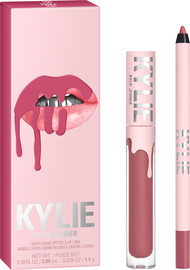 KYLIE BY KYLIE JENNER קיט עפרון שפתיים + שפתון נוזלי - VELVET POSIE K 100