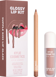 KYLIE BY KYLIE JENNER קיט ליפגלוס + עפרון שפתיים - DOLCE K 703