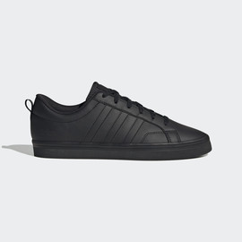 Adidas אדידס נעלי גברים סניקרס עם שרוכים פסים תיפורים בצבע שחור (Vs Pace 2.0)