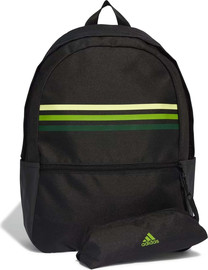 אדידס קוסמטיקה תיק בית ספר עם קלמר דגם Classic 3-Stripes HY0743 מבית המותג ADIDAS שחור