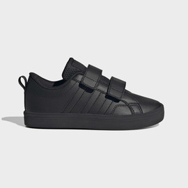Adidas אדידס נעלי נוער סניקרס עם סקוטש חלק עם תיפורים בצבע שחור (VS Pace 2.0 CF C)