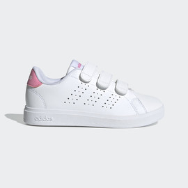 Adidas אדידס נעלי בנות סניקרס סקוטש שלישיה אחורי ורוד גפה לבן