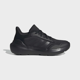 Adidas אדידס נעלי נוער ספורט רשת עם שרוכים סוליית ענן בצבע שחור (Tensaur Run 3.0 J)