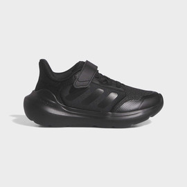Adidas אדידס נעלי ילדים ספורט רשת סקוטש משולב עם שרוכים סוליית ענן בצבע שחור (Tensaur Run 3.0 EL C)