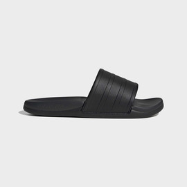 Adidas אדידס כפכף גברים פסים עבים בצבע שחור (Adilette Comfort 2.0)