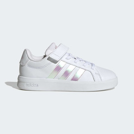 Adidas אדידס נעלי בנות סניקרס סקוטש עם שרוכים (Grand Court 3.0)