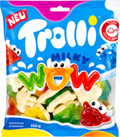 Teimim Trolli milky wow סוכריות גומי וואו של טרולי