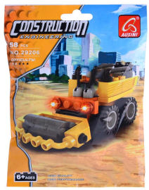 בית הצעצוע ליגאו מכבש זחל 58 חלקים 11X9 ס''מ