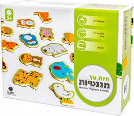 Mamo חיות עץ מגנטיות BGIFTS