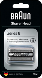 BRAUN ראש מקורי למכונת גילוח בראון סדרה 8 Braun 83M