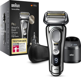 BRAUN מכונת גילוח נטענת יבש/רטוב Braun בראון Series 9 Pro 9466cc