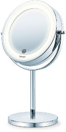 Beurer מראה מגדילה פי 7 דו צדדית עם תאורת LED