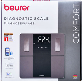 Beurer משקל דיאגנוסטי חכם עם חיבור BT